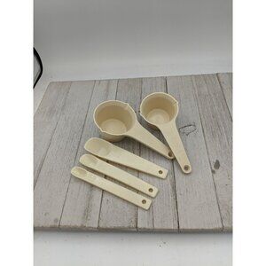 Foley Measuring Cups Spoons 1/4 1/3 1/2 Tablespoon Teaspoon Nylon